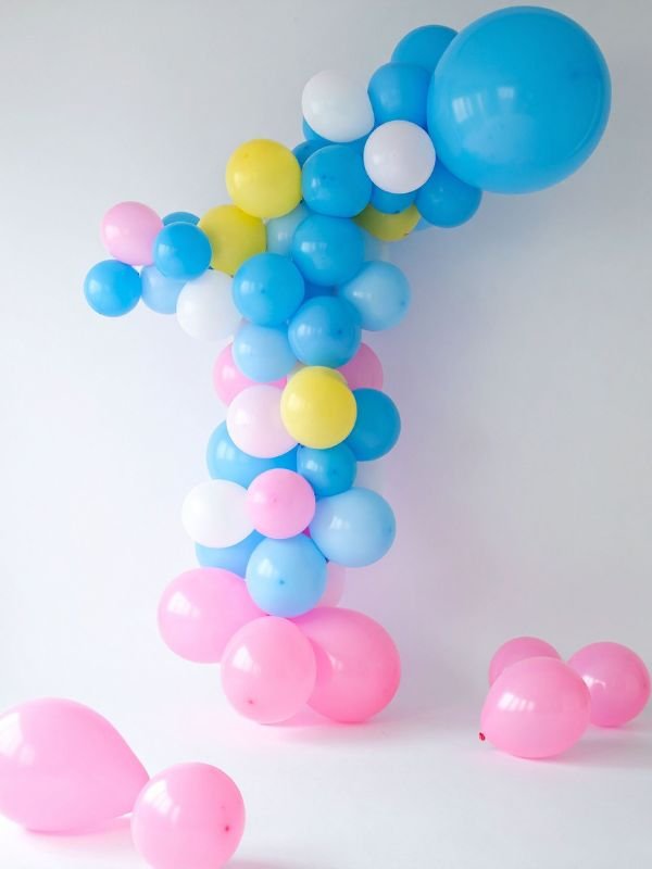 Balloon Garlands in Theme Colors