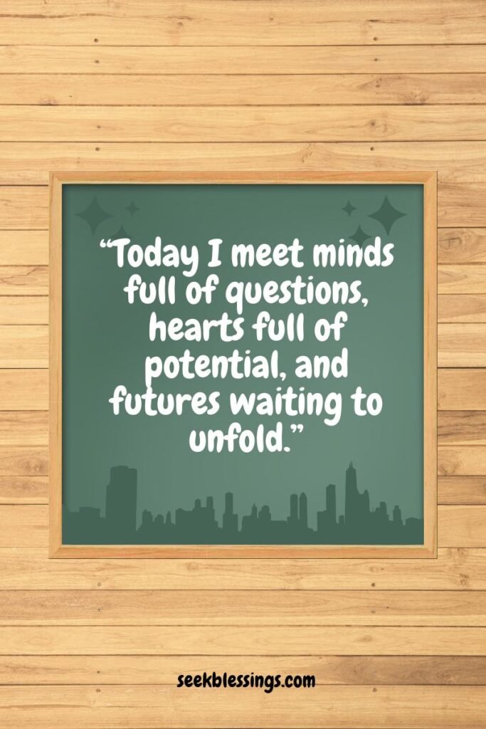 First Day of School Quotes for Teachers