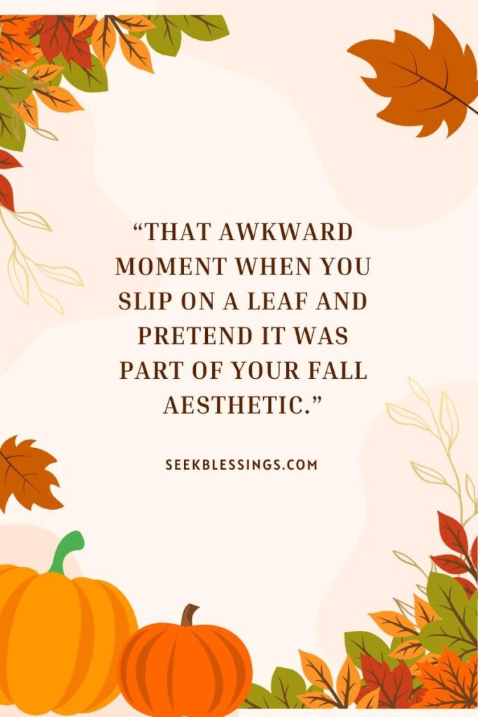 Funny Fall Quotes