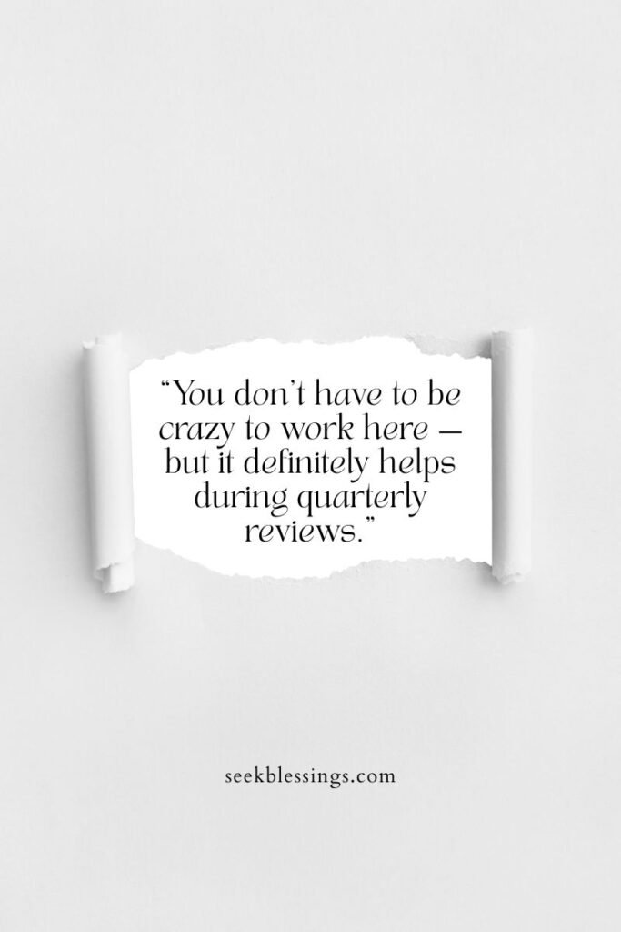 Funny quotes for work