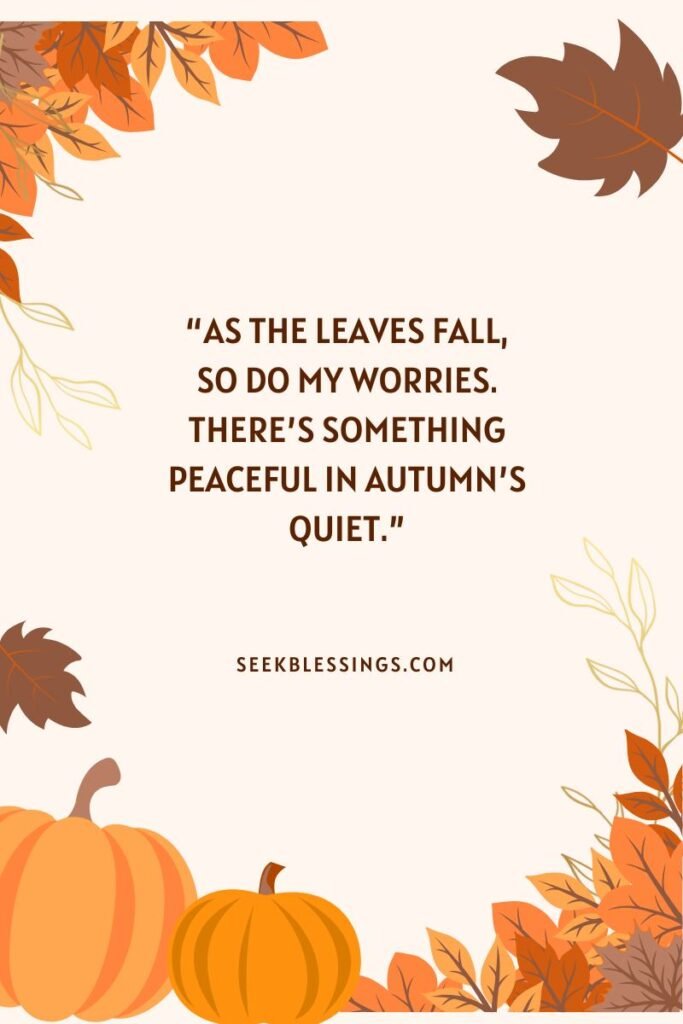 Peaceful Fall Quotes
