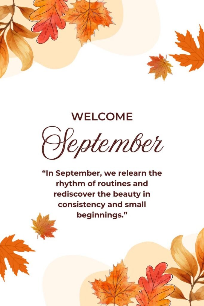 Reflective Quotes About September