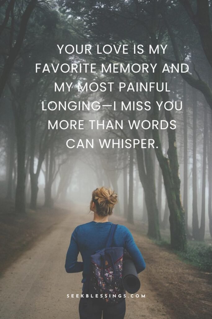 i miss you quotes for him