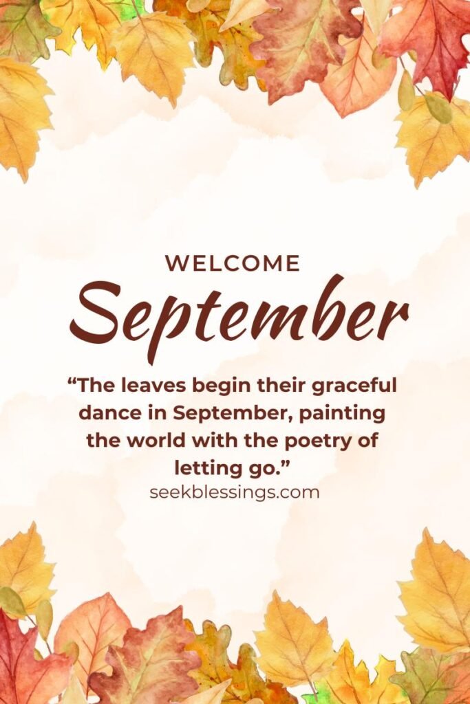 September Quotes About Fall & Autumn
