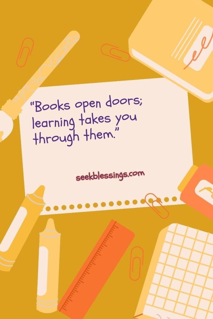 Short Back to School Quotes