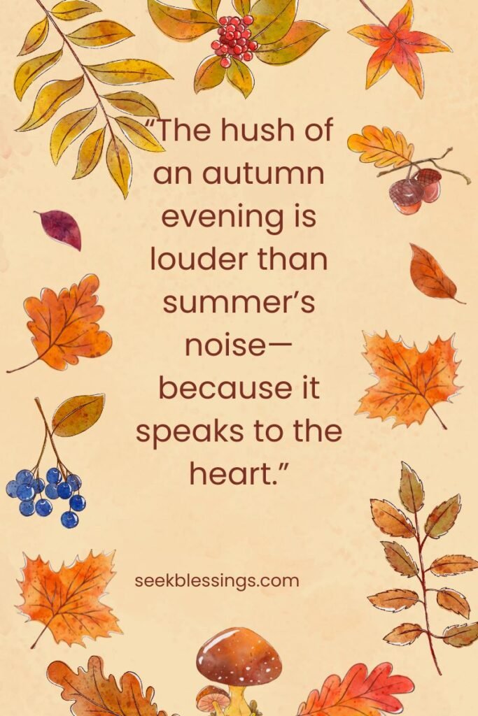 Timeless Autumn Wisdom quotes