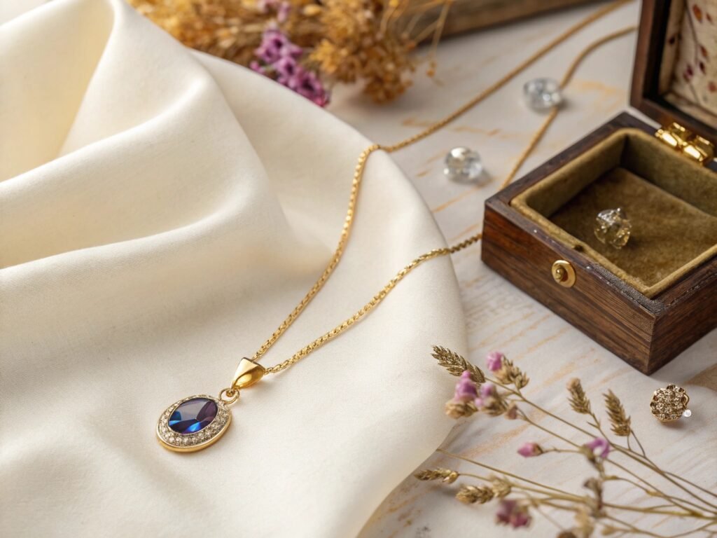 Birthstone necklaces
