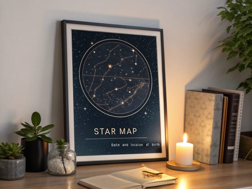 Personalized gifts star map