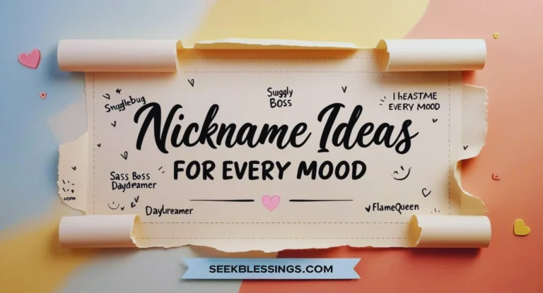 nickname ideas