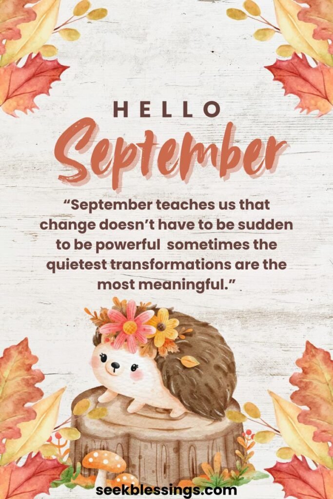 September Quotes