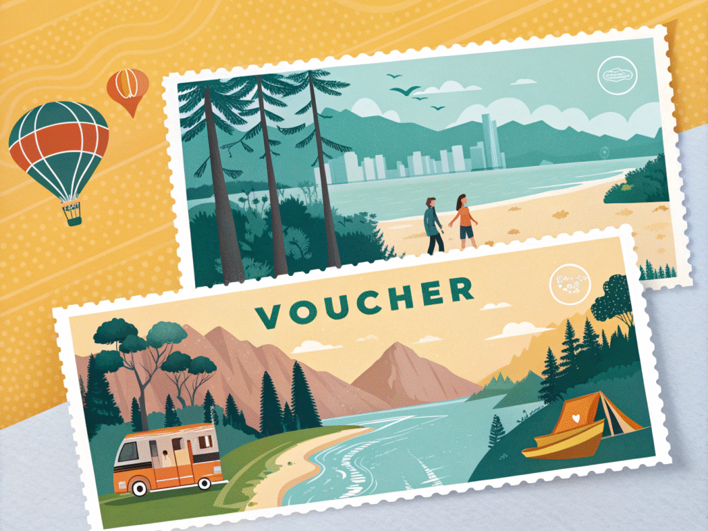 Travel or Airbnb vouchers 